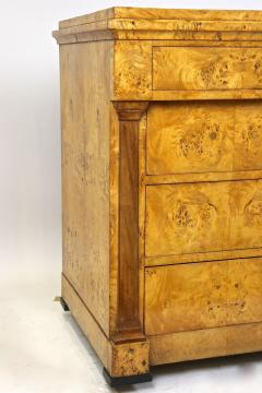 19th Century Birdseye Maple Biedermeier Chest Of Drawers Germany ca 1840 - 3337387