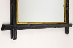 19th Century Black Forest Rustic Mirror Handcarved Germany ca 1870 - 3921194