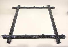 19th Century Black Forest Rustic Wall Mirror Basswood Austria circa 1880 - 4307576