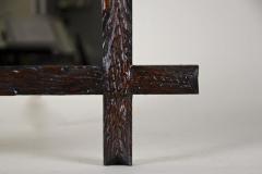 19th Century Black Forest Rustic Wall Mirror Hand Carved Austria circa 1880 - 4210418