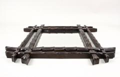 19th Century Black Forest Rustic Wall Mirror Handcarved Austria circa 1870 - 4476609