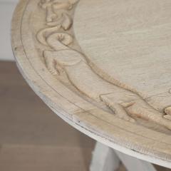 19th Century Bleached Oak Centre Table - 3563656