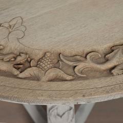 19th Century Bleached Oak Centre Table - 3563677