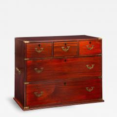 19th Century British Campaign Chest of Drawers - 4504325