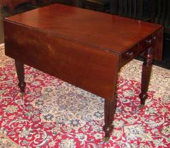 19th Century British William IV Mahogany Large Pembroke Table or Sofa Table - 1699865