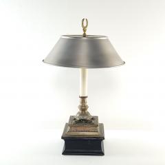 19th Century Bronze Candlestick Lamp India circa 1840 - 3625606