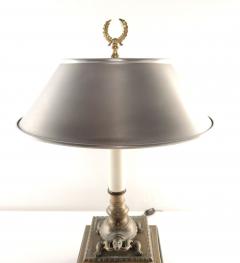 19th Century Bronze Candlestick Lamp India circa 1840 - 3625612