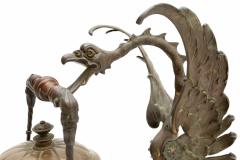 19th Century Bronze Garuda Incense Burner - 266375