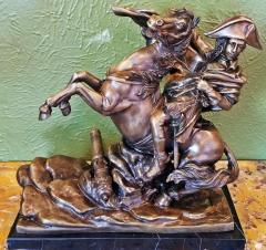 19th Century Bronze Sculpture of Napoleon Crossing the Alps - 4749156