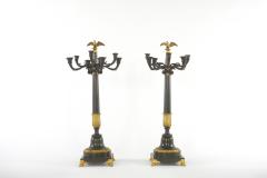 19th Century Bronze Torchiers Candelabras a Pair - 2471675