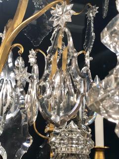 19th Century Bronze and Large Crystal Palatial Chandelier - 2943232