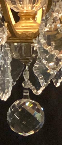 19th Century Bronze and Large Crystal Palatial Chandelier - 2943236