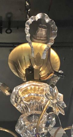 19th Century Bronze and Large Crystal Palatial Chandelier - 2943238