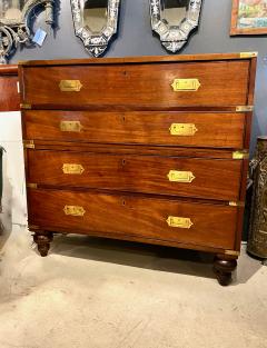 19th Century Campaign Chest With Writing Slide - 1888451
