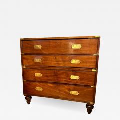 19th Century Campaign Chest With Writing Slide - 1892185