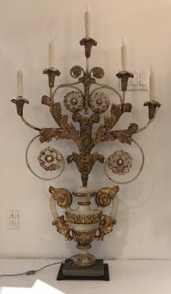 19th Century Candelabra Table Lamp - 996184