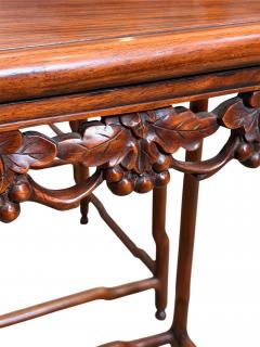 19th Century Carved Chinese Nesting Tables - 4632110
