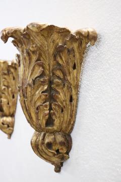 19th Century Carved and Gilded Wood Pair of Antique Friezes - 2862152