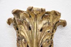 19th Century Carved and Gilded Wood Pair of Antique Friezes - 2862157