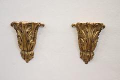 19th Century Carved and Gilded Wood Pair of Antique Friezes - 2862158