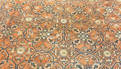 19th Century Central Asian Khotan Samarkand Handwoven Wool Carpet - 2460756