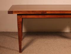 19th Century Cherry Wood Extending Table - 4122994