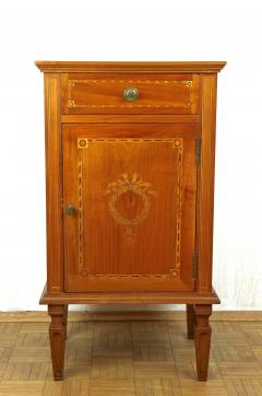 19th Century Cherrywood Pillar Cabinet Side Table Trumeau Austria ca 1800 - 3733861