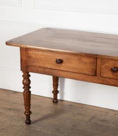 19th Century Cherrywood Three Drawer Serving Table - 3783001