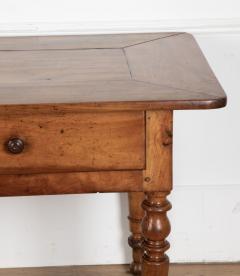 19th Century Cherrywood Three Drawer Serving Table - 3783002