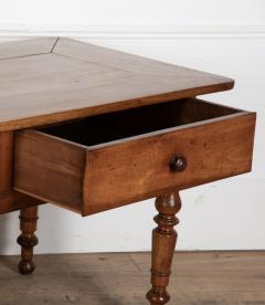 19th Century Cherrywood Three Drawer Serving Table - 3783024