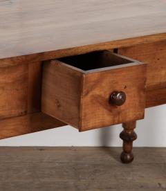 19th Century Cherrywood Three Drawer Serving Table - 3783025