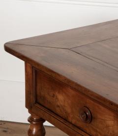 19th Century Cherrywood Three Drawer Serving Table - 3783029