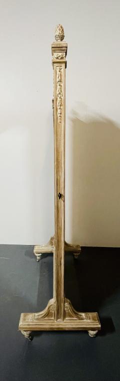 19th Century Cheval Floor Mirror Louis XVI Whitewashed Standing Mirror - 2958558