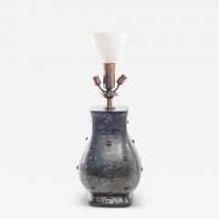 19th Century Chinese Cloisonn Bronze Hu Wine Container circa 1870 - 4159301