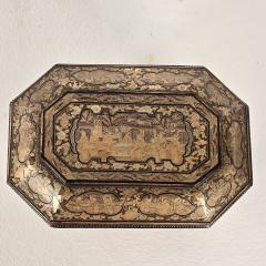 19th Century Chinese Lacquered Gilt Tea Caddy - 4563124