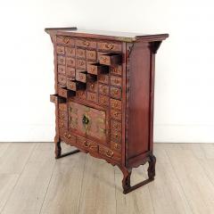 19th Century Chinese Medicine Cabinet in Elm - 3915097