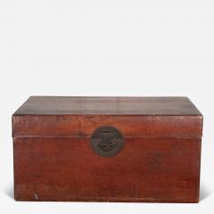 19th Century Chinese Red Trunk - 3627584