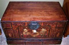 19th Century Chinese or Tibetan Monks Travel Chest - 1705129
