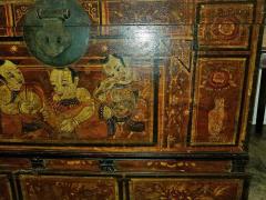 19th Century Chinese or Tibetan Monks Travel Chest - 1705138