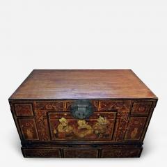 19th Century Chinese or Tibetan Monks Travel Chest - 1705668