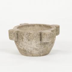 19th Century Chiseled French Stone Mortar - 4518648