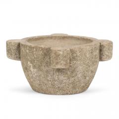 19th Century Chiseled French Stone Mortar - 4518649