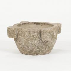 19th Century Chiseled French Stone Mortar - 4522151