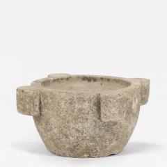 19th Century Chiseled French Stone Mortar - 4522152