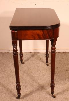 19th Century Console Or Game Table In Mahogany - 3166000