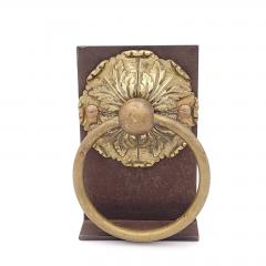 19th Century Continental Door Knocker on Later Stand - 2993549