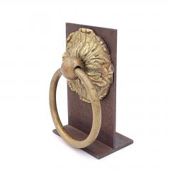 19th Century Continental Door Knocker on Later Stand - 2993550