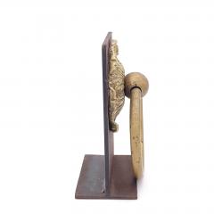 19th Century Continental Door Knocker on Later Stand - 2993551