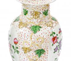 19th Century Continental Style Hand Decorated Floral details Covered Urn - 3812752