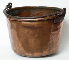 19th Century Copper Cauldron Log Holder - 799476